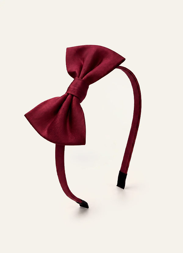 front Satin-Stirnband für Mädchen