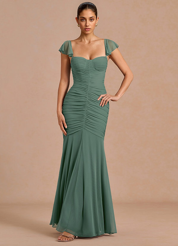 Selmira Eucalyptus Maxi Dress image1
