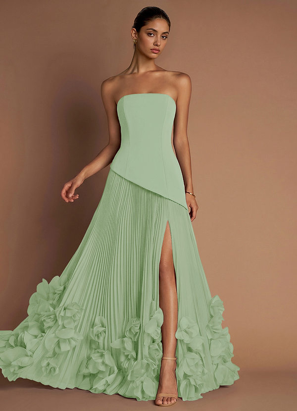 Robe Maxi Vert Clair Ixchel image1