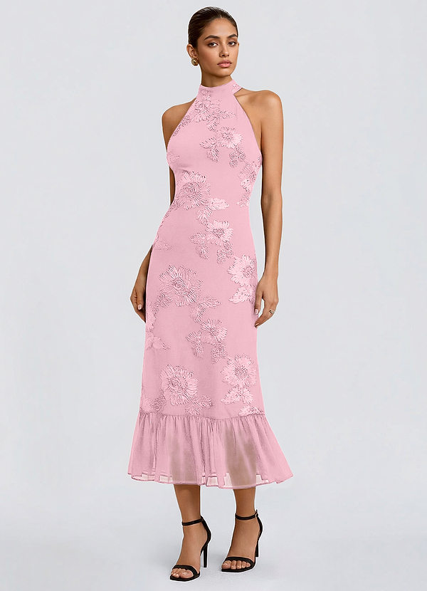 Ivanna Pink Midi Dress image1