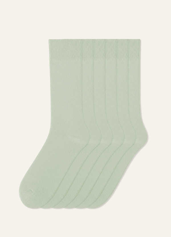 front Azazie Chaussettes montantes assorties pour demoiselles d'honneur (lot de 6 paires)