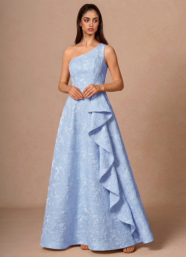 Lantana Himmelblå Maxikjole image1