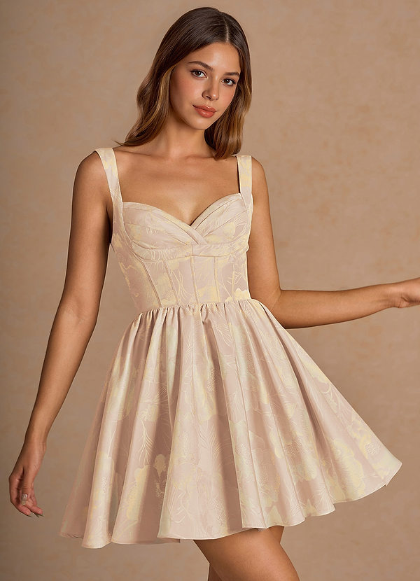 Novalee Pêche Mini robe image1