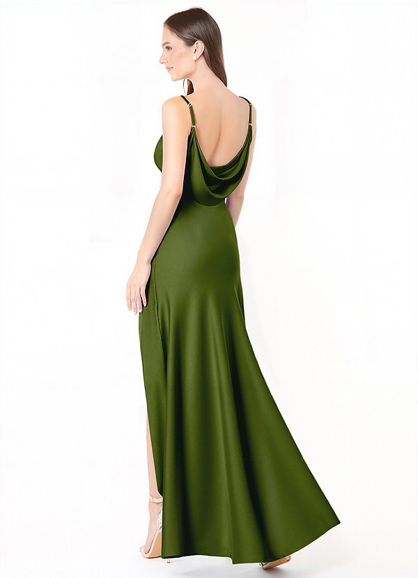 Robe Longue Olive Verte Alaija image1