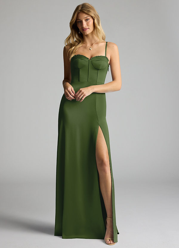 Azazie Natalie Juniper Bridesmaid Dresses | Azazie