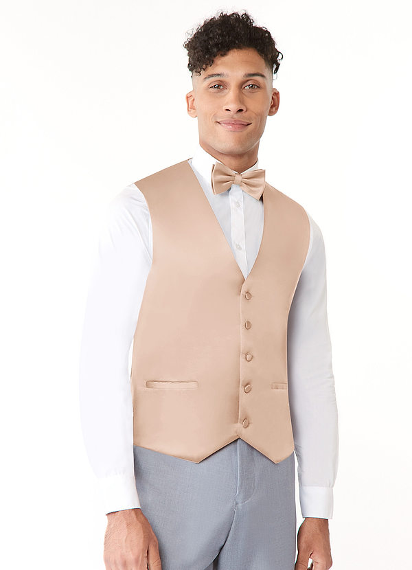 front Matte Satin Vest