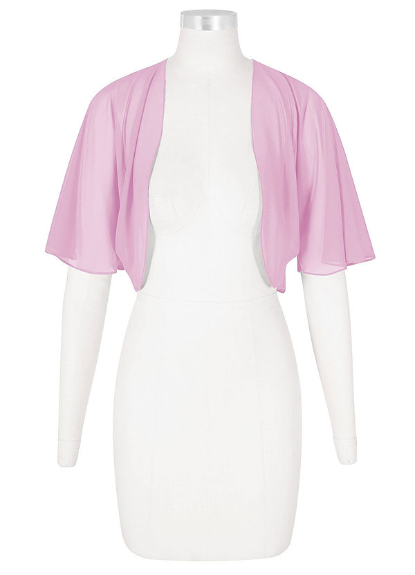 front Azazie Stola In Chiffon Salome In Colore Abbinato