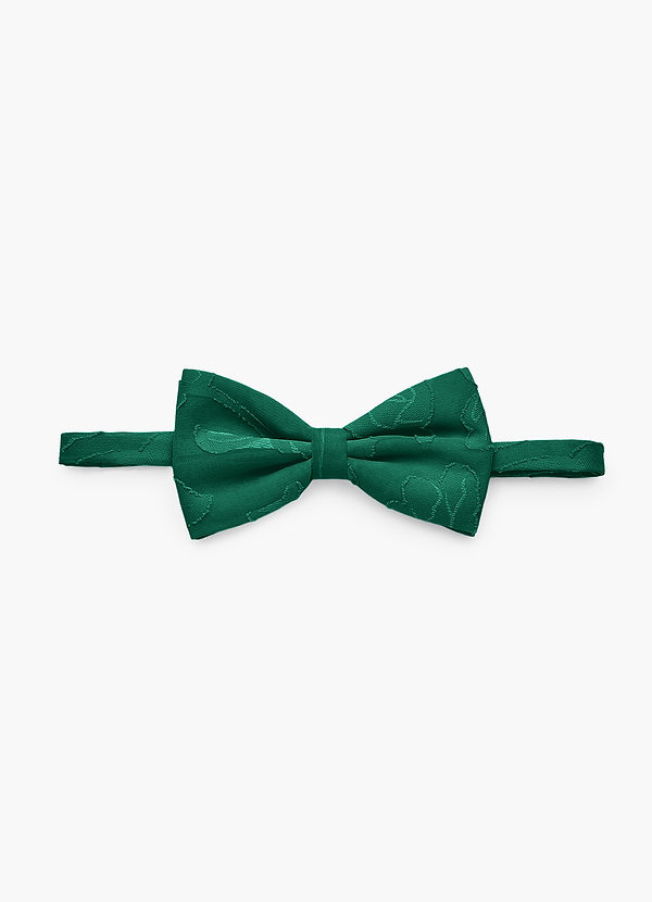 front Floral Burnout Adjustable Bow Tie