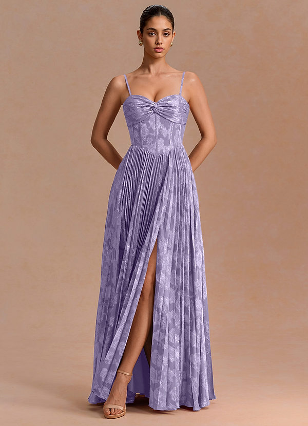 Delfina Lilac Maxi Dress image1