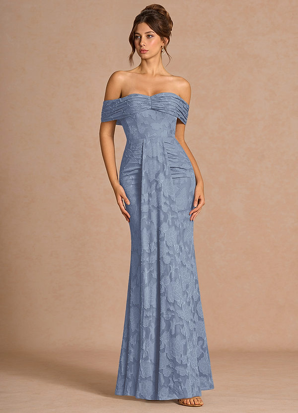 Camellia Dusty Blue Maxi Dress image1