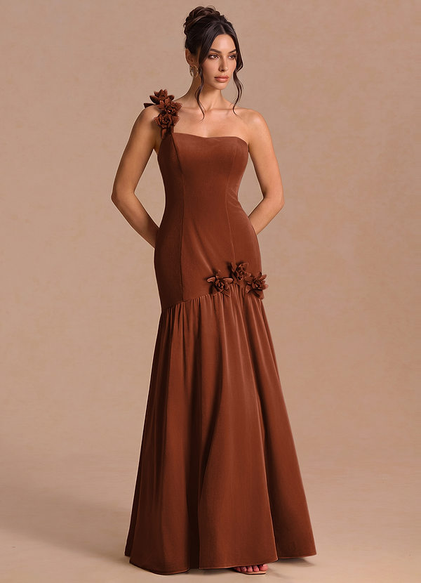 Kleid Imogen Gebrannte Umbra image1