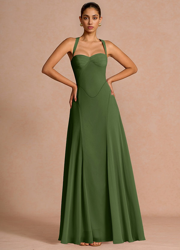 Fiadh Olive Maxi Dress image1