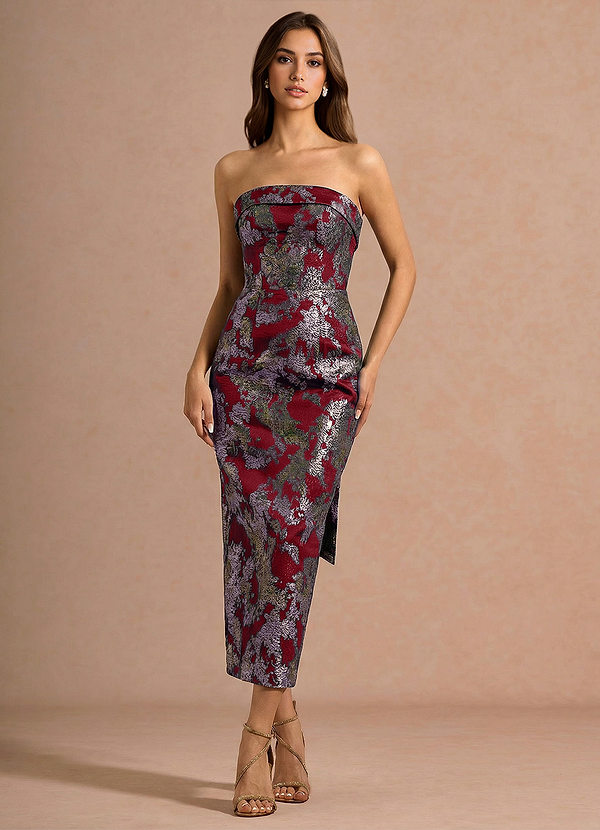 Clytia Merlot Maxi Dress image1