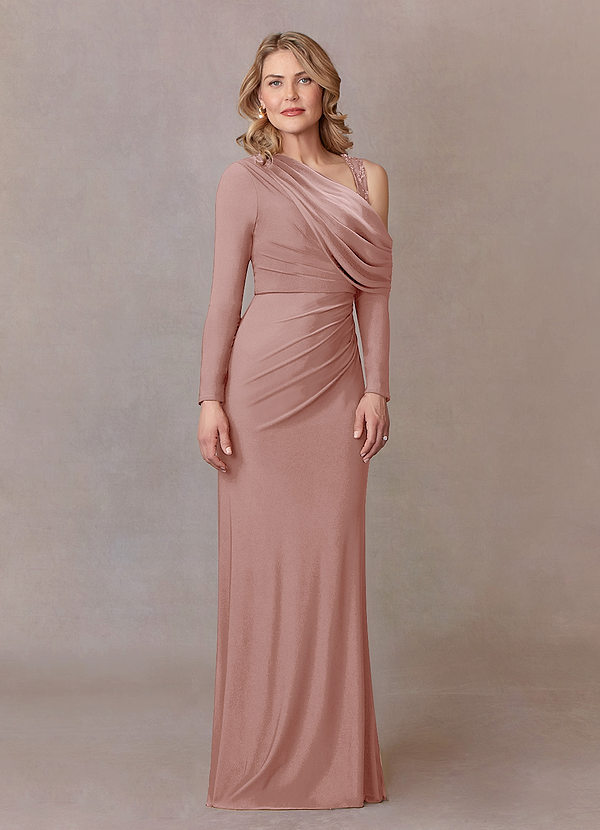 front Azazie Magnolia Mother of the Bride Dress