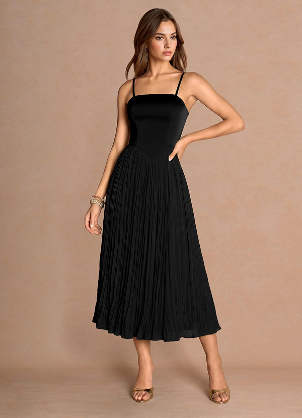 Robe Midi Noir Lorie image1