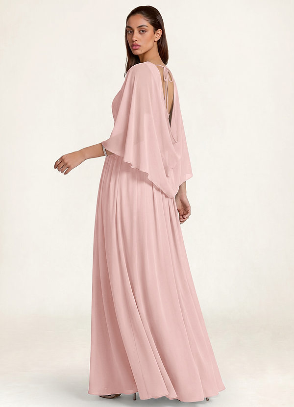 front Azazie Matching Color Classic Chiffon Shawl