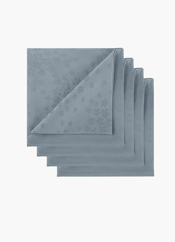 front Set di fazzoletti da taschino jacquard – 4 pezzi