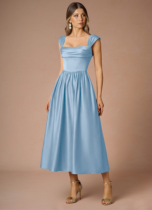 Dana Haze Blue Midi Dress image1