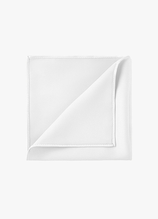 front Stretch Satin Pocket Square