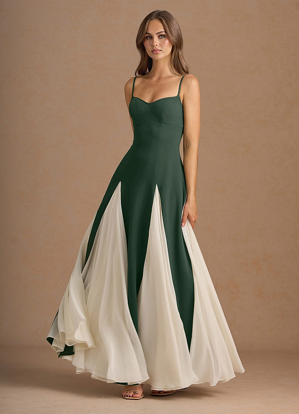 Vestido Eucalipto Largo Jessenia image1