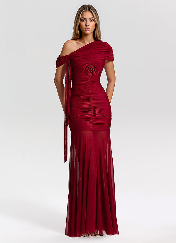 Valeraine Cabernet Maxi Dress image1
