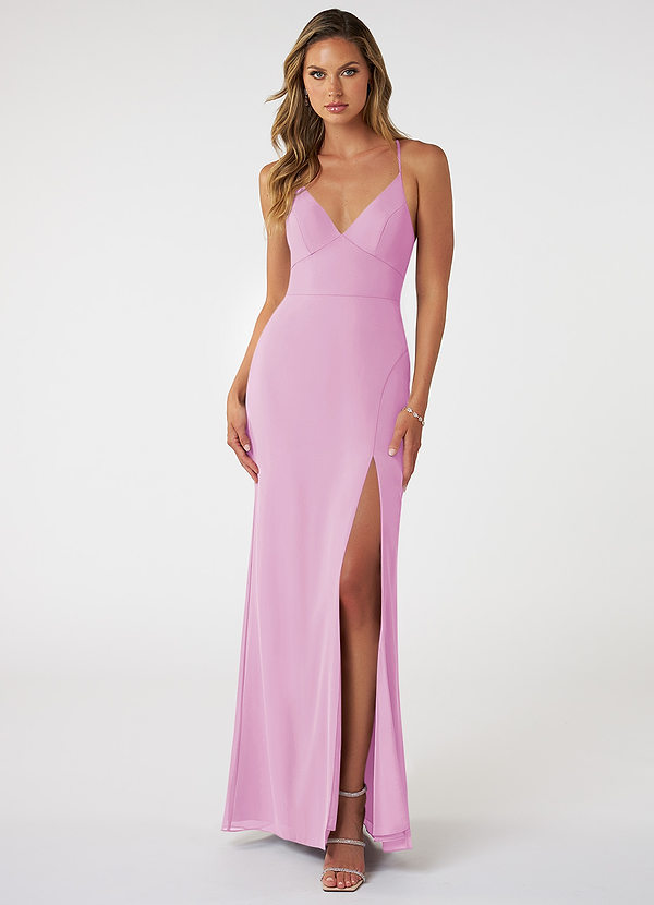 Rose Bonbon Azazie Becca Robes de demoiselle d'honneur | Azazie