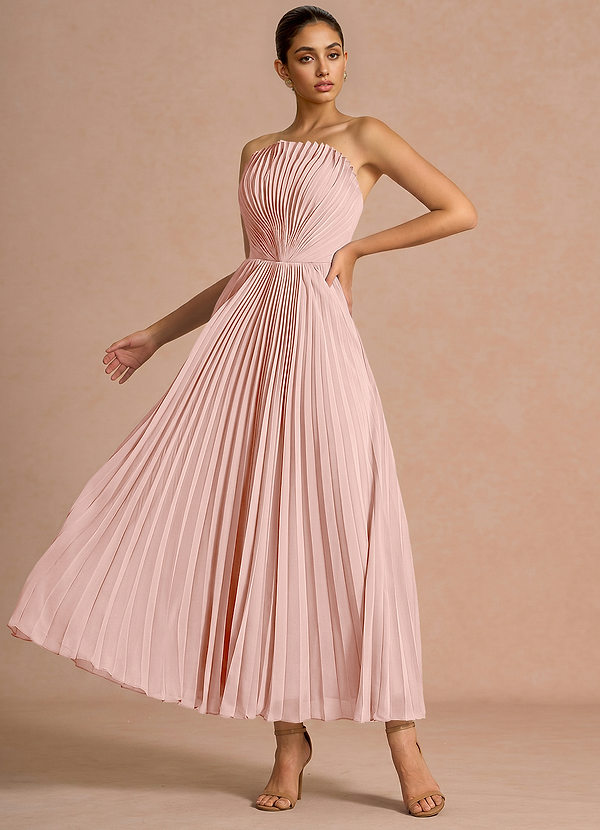Robe Maxi Rose Brumeux Eurydice image1