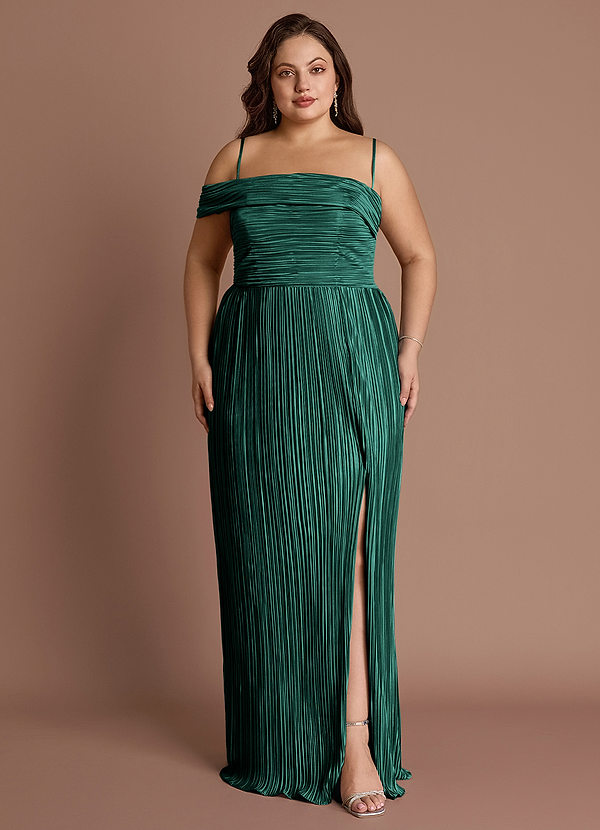 Isolde Smaragd Grøn Maxikjole image1