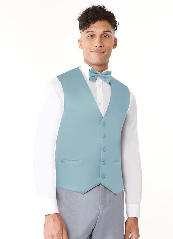 front Matte Satin Vest