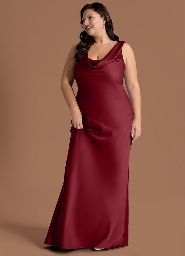 Maxi jurk Rylina Merlot image1