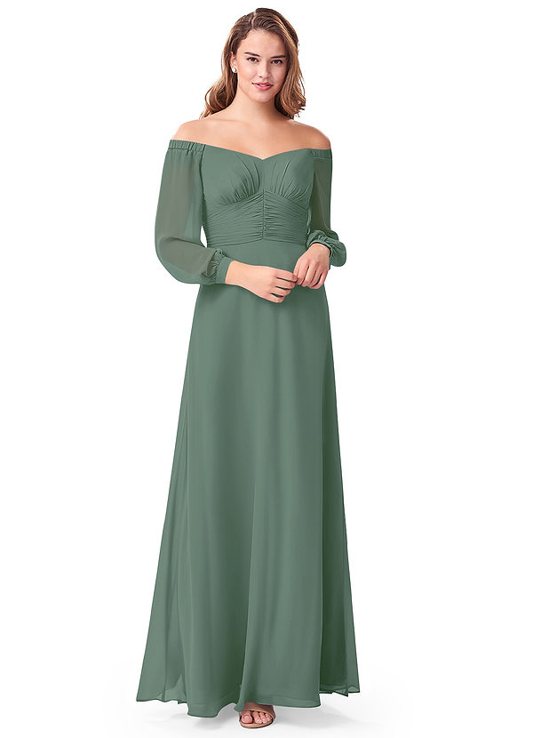 Eucalyptus Azazie Rubina Bridesmaid Dresses | Azazie