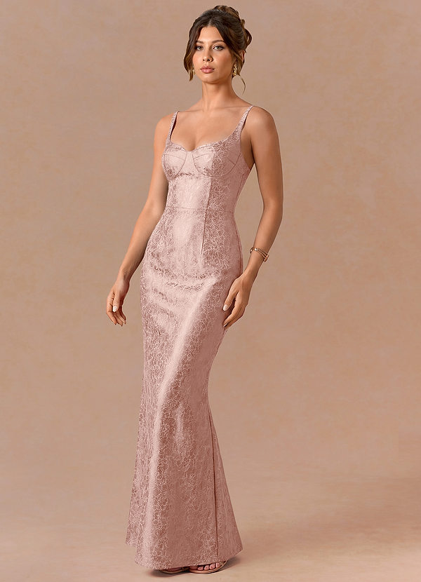 Robe Maxi Rose Clair Ginevieve image1