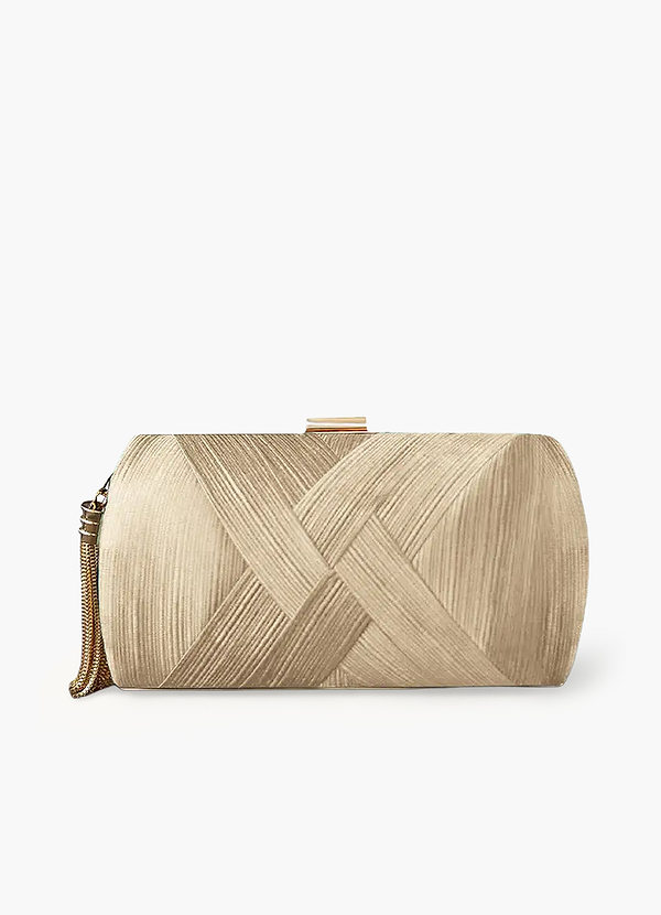 front Gorgeous Tassels Clutch Bag