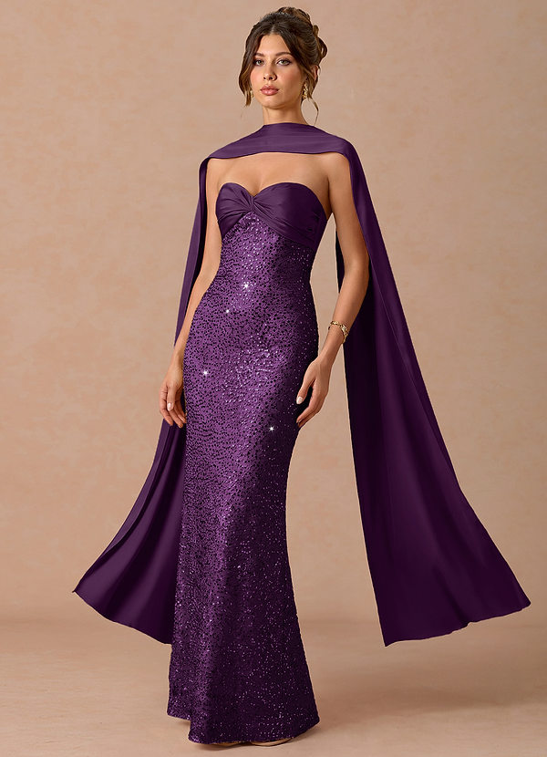 Serelle Grape Maxi Dress image1
