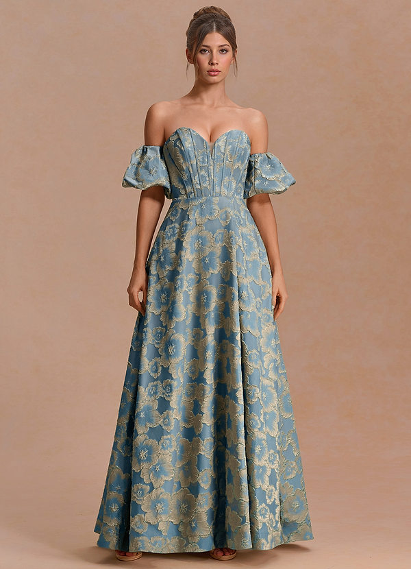 Kleid Marlowe Blauer See image1