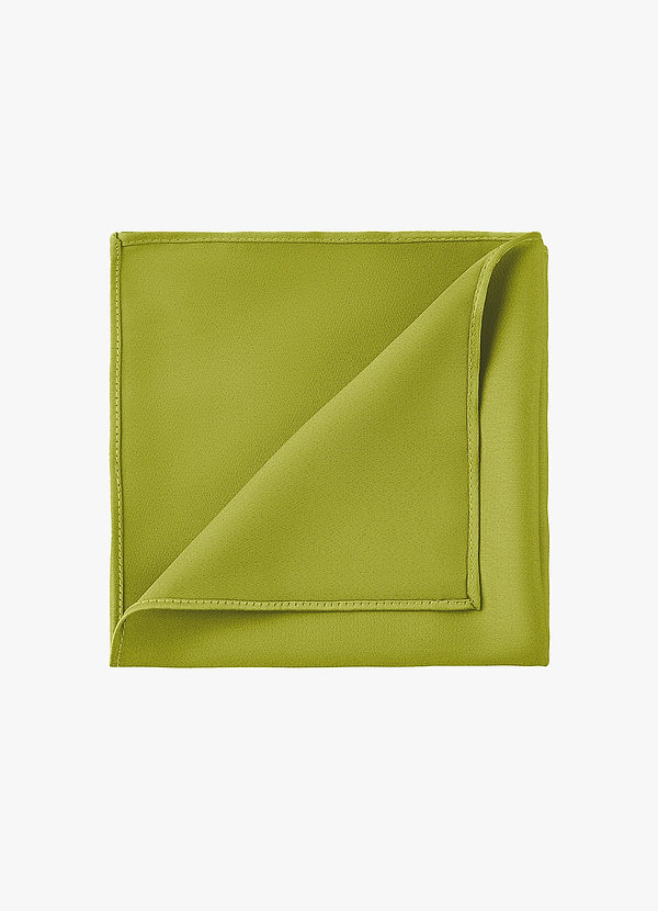 front Stretch Satin Pocket Square