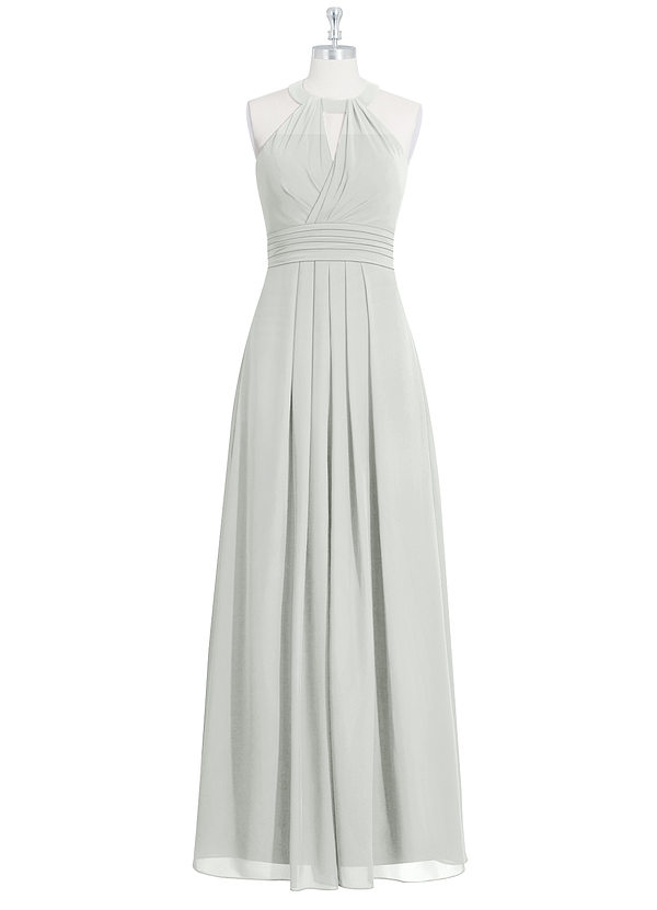 Azazie Abbey Bridesmaid Dress Silver Azazie