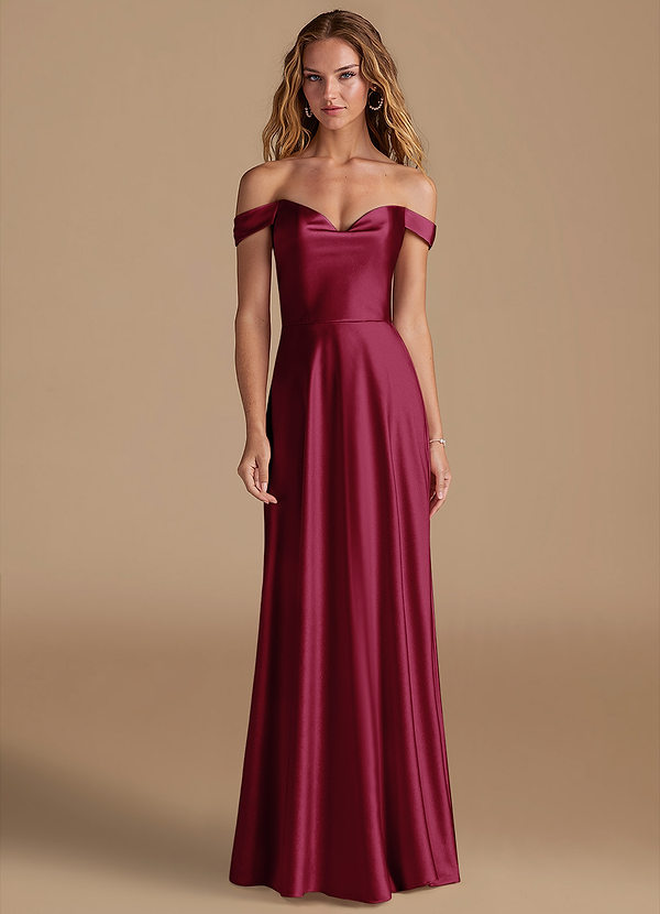 Jackalin Merlot Maxi Dress image1