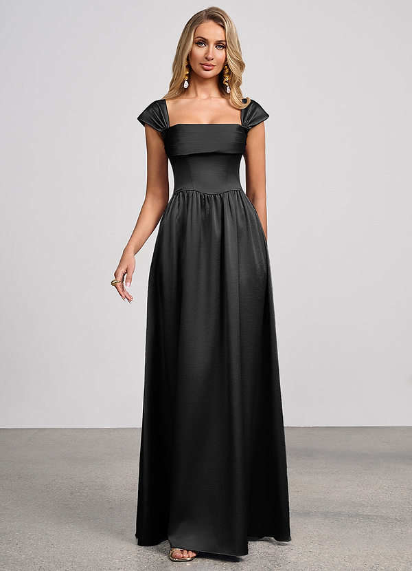 Robe Longue Noir Odette image1