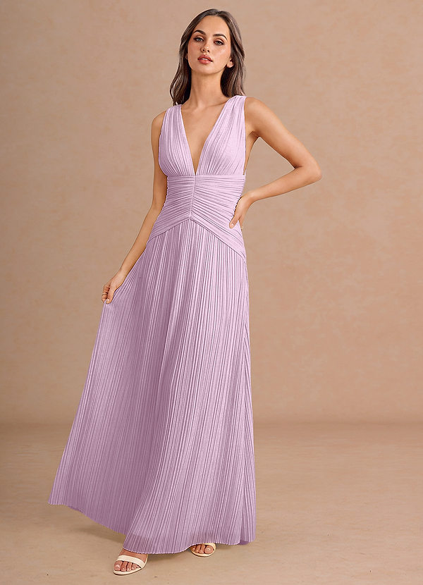 Lupita Frosted Lilac Maxi Dress image1