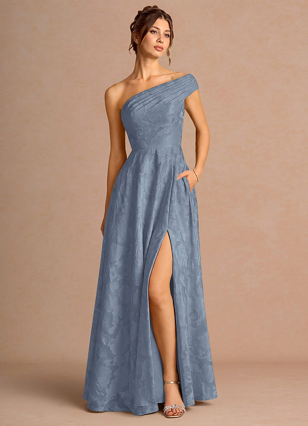 Priscilla Powder Blue Maxi Dress image1