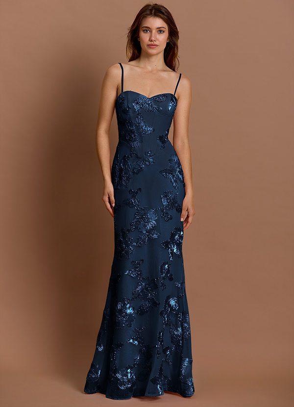Anika Navy Maxi Dress image1