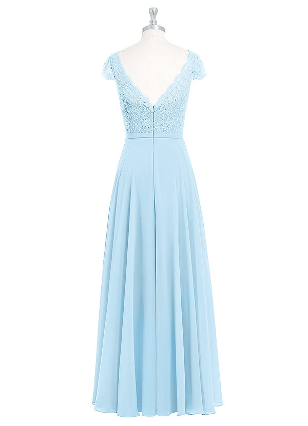  Azazie Cheryl Bridesmaid Dress  Sky Blue Azazie 