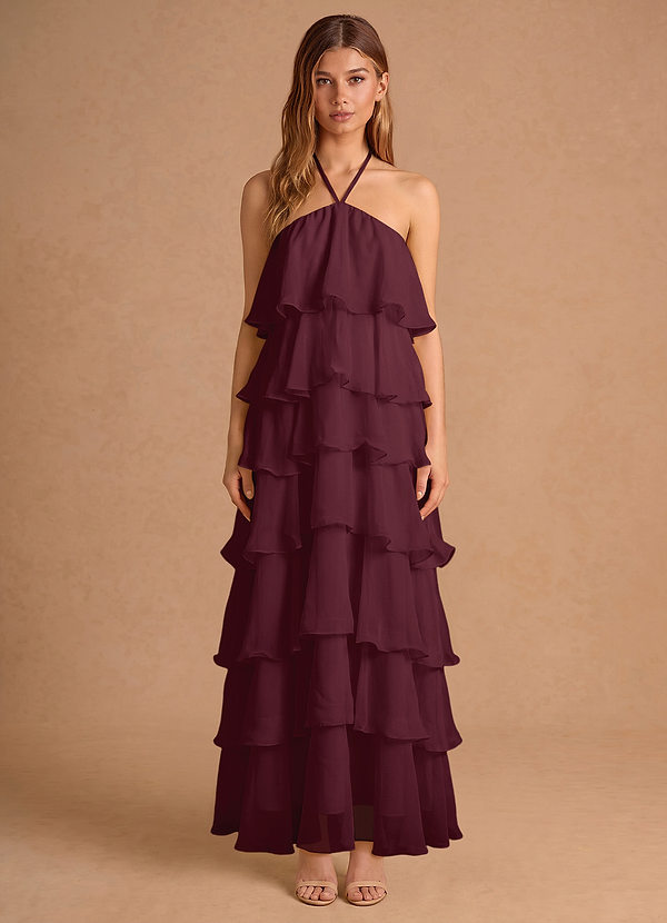Hesper Wine Maxi Dress image1