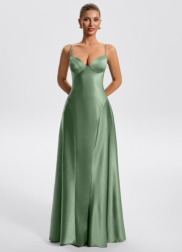 Noreen Matcha A-Line Maxi Dress image1