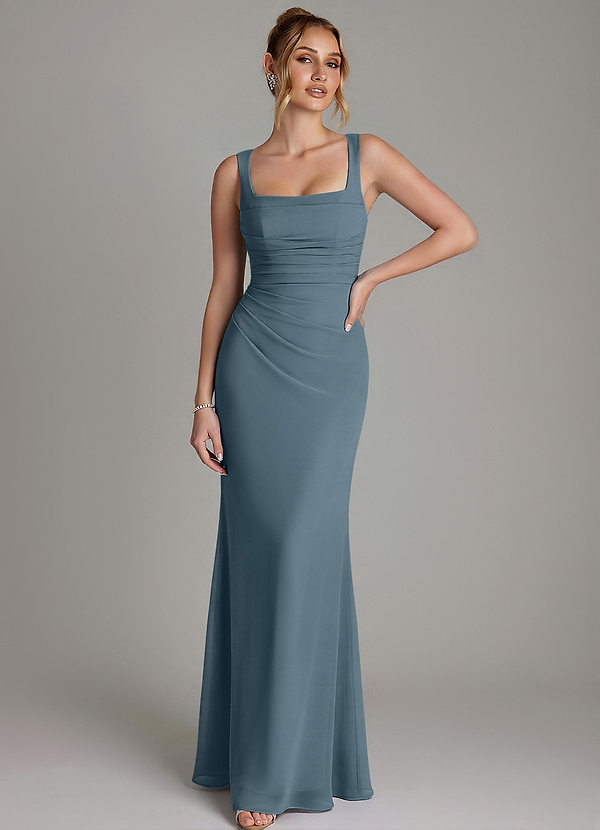 Agustina Bridesmaid Dresses Twilight Mermaid Corset Chiffon Dress image1