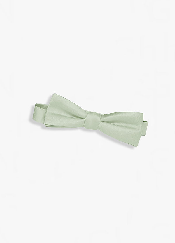 front Gentlemen\'s Collection Matte Satin Straight Bow Tie