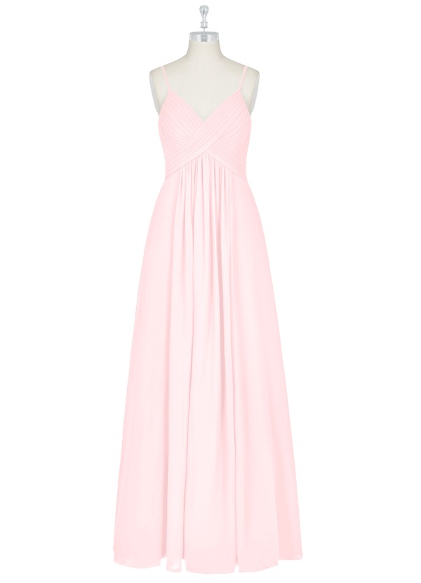 Azazie Shannon Bridesmaid Dress - Blushing Pink | Azazie