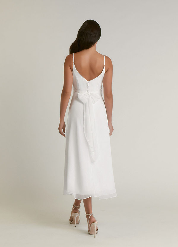 Azazie Kali Wedding Dress back