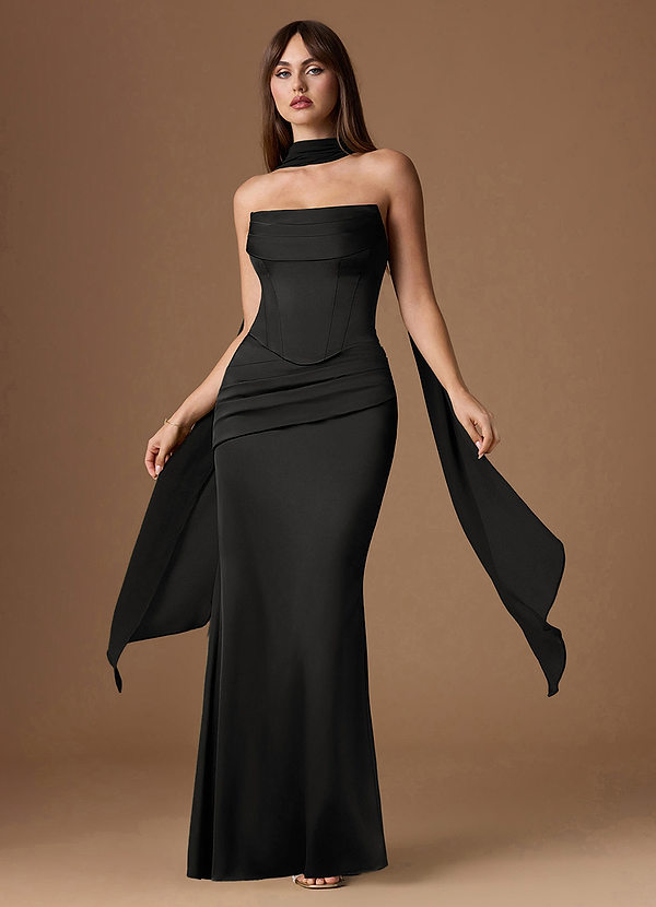 Sorrel Black Corset Two-Piece Sets image1